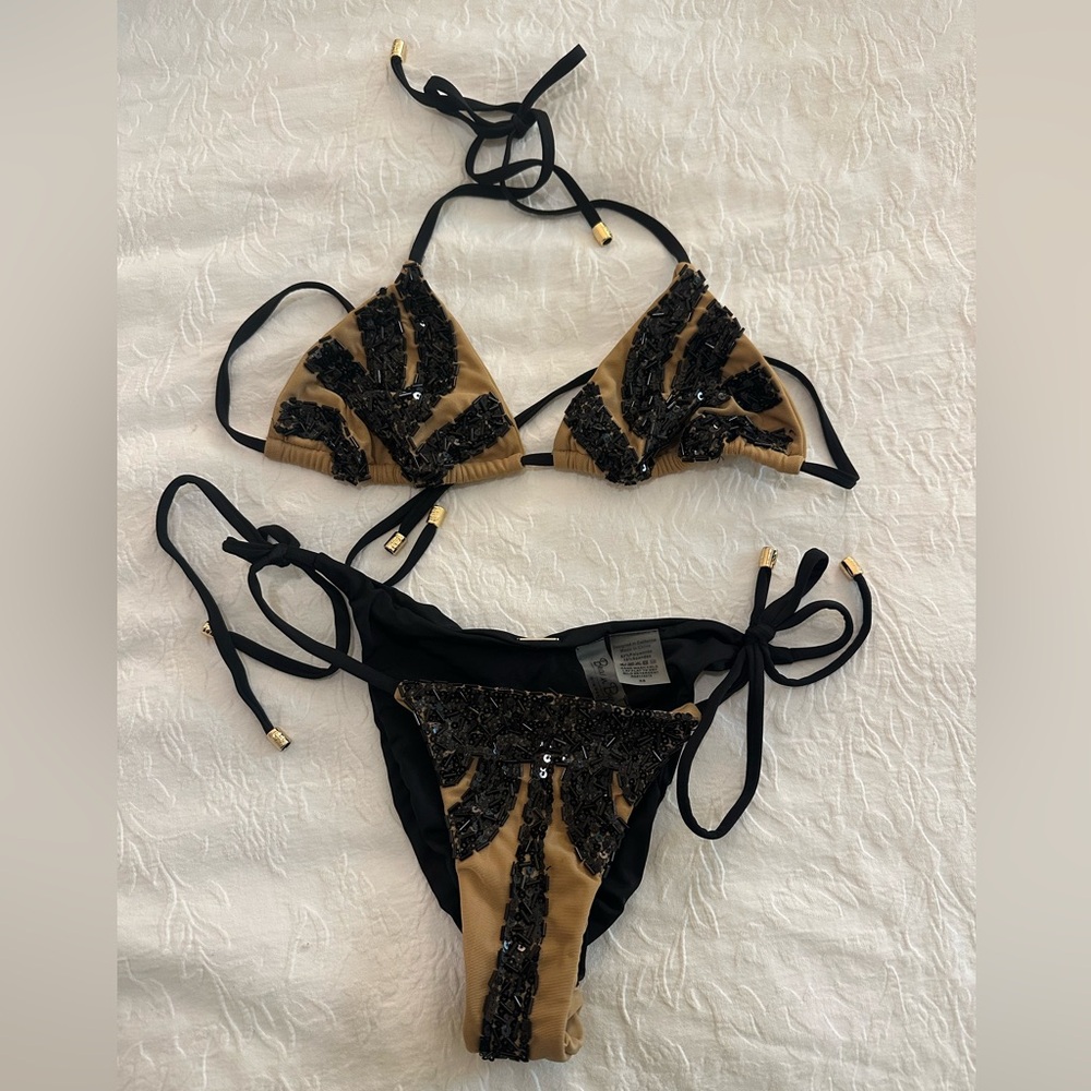 Beach bunny bikini sequin XS